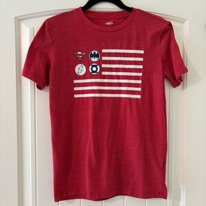 Old Navy Red DC Comics Graphic Tee Short Sleeve